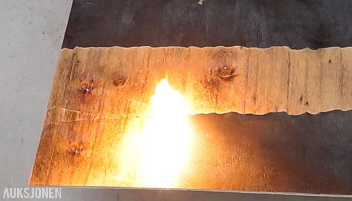 200W pulserende laser – fjerning av rust, maling, belegg, olje
